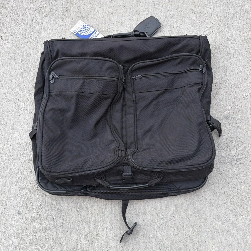 Briggs & Riley Baseline Folding Garment Bag Suit Travel Ballistic Nylon – Used